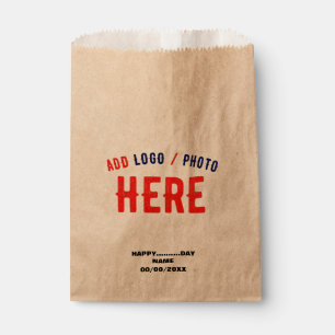 SACHETS EN PAPIER MODERNE ET MODERNE PERSONNALISABLE BROWN VÉRIFIÉ