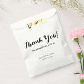 Sachets En Papier Moderne Merci de Mariage chic (Scellé)