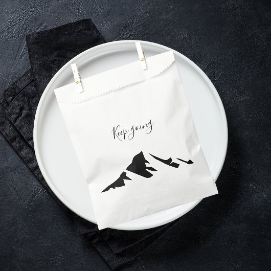 Sachets En Papier Moderne Sac Cadeau Simple Noir