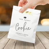 Sachets En Papier Moderne Script One Smart Cookie Graduation