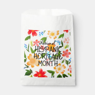SACHETS EN PAPIER MOIS DU PATRIMOINE HISPANIQUE NATIONAL