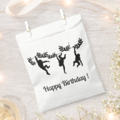 Sachets En Papier Monkey Troop Joyeux anniversaire (Coupé)