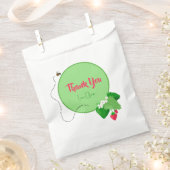 Sachets En Papier Monnaie d'abeilles aux fraises sucrées Vert 1er an (Coupé)