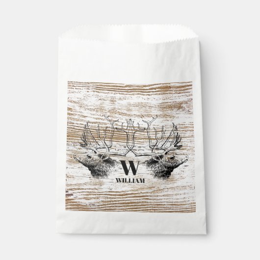 Sachets En Papier Monograme de Woodland (Devant)