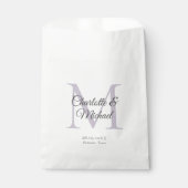 Sachets En Papier Monogramme baisers hershey® (Devant)