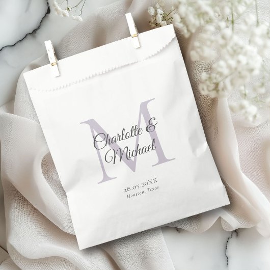 Sachets En Papier Monogramme baisers hershey®