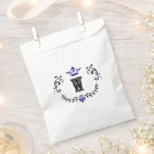 Sachets En Papier Monogramme de couronne 'W' (Coupé)