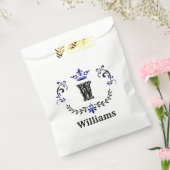 Sachets En Papier Monogramme de couronne 'W' Personnalisé (Scellé)