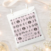 Sachets En Papier Monogramme Dreamsical Lune Phases Cadeaux (Coupé)
