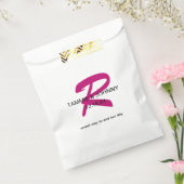 Sachets En Papier Monogramme gras | Bonbons et bonbons Mariages (Scellé)