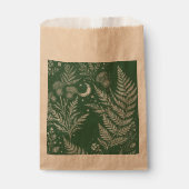 Sachets En Papier Moon Fern Botanical Favor Bags (Devant)