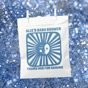 Sachets En Papier Moon Glow Boho Modern Cute Baby shower PERSONNALIS