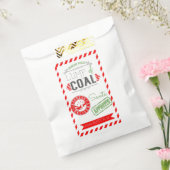 Sachets En Papier morceau de charbon fête de Noël cadeau de plaisant (Scellé)