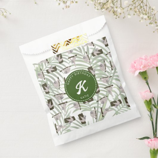 Sachets En Papier Motif animal mignon en forêt sauvage Anniversaire (Scellé)