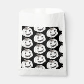 Sachets En Papier Motif Citrouille éffrayant | Bonne Halloween (Devant)