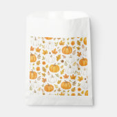 Sachets En Papier Motif Citrouille mignon | Thanksgiving (Devant)