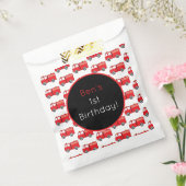 Sachets En Papier Motif de camion-feu rouge (Scellé)