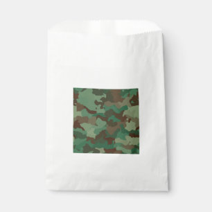 Sachets En Papier Motif de camouflage militaire (Forces armées)