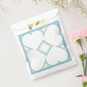 Sachets En Papier Motif des Coeurs Blancs (Scellé)