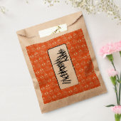 Sachets En Papier Motif d'Halloween Citrouilles blancs (Scellé)