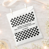Sachets En Papier Motif en tableau blanc noir Anniversaire (Coupé)