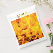 Sachets En Papier Motif Feu Et Flames (Scellé)