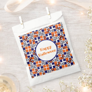 Sachets En Papier motif ludique sur le thème de l'Halloween