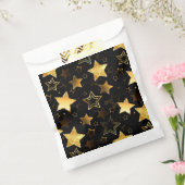 Sachets En Papier Motif sans couture avec étoiles d'or (Scellé)