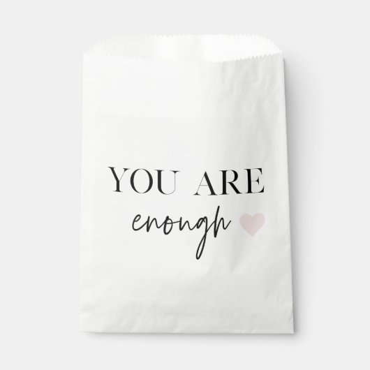 Sachets En Papier Motivation Positive Vous Êtes Suffisamment Cité (Devant)