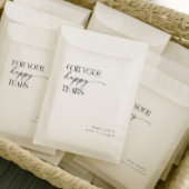 Sachets En Papier Mouchoir de mariage pour vos larmes de joie