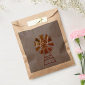 Sachets En Papier Moulin à vent de Ferme Mariage Rustique (Scellé)