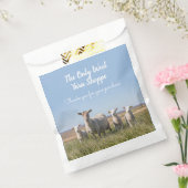 Sachets En Papier Mouton dans le champ Merci client Fil de laine (Scellé)