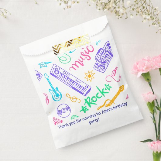 Sachets En Papier Musique (Scellé)