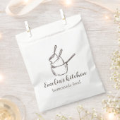 Sachets En Papier My tiny kitchen logo Sticker (Coupé)