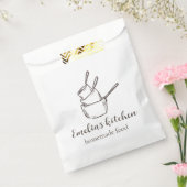 Sachets En Papier My tiny kitchen logo Sticker (Scellé)