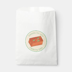 Sachets En Papier Mysore Pak fait maison Mithai Douceurs Indiennes