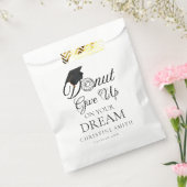 Sachets En Papier N'abandonnez pas votre rêve Graduation donut (Scellé)