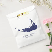 Sachets En Papier Nantucket Island Mariage Nantucket Navy (Scellé)