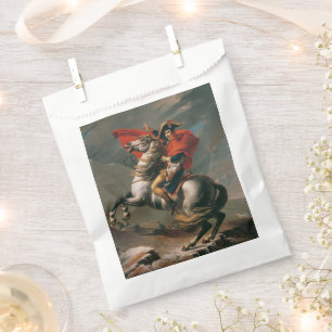 Sachets En Papier Napoléon avec cheval, passage du Saint-Bernard