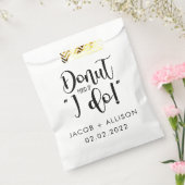 Sachets En Papier ne pensez pas si je fais doughnut moderne mariage (Scellé)