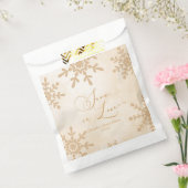 Sachets En Papier Neige en amour hiver Wonderland Fête des mariées (Scellé)