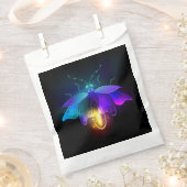 Sachets En Papier Neon Firefly sur noir (Coupé)