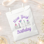 Sachets En Papier New York City NYC Landmarks fête d'anniversaire (Coupé)