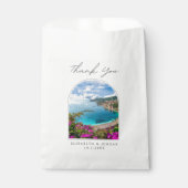 Sachets En Papier Nice Côte d'Azur Mariage Faveur Merci (Devant)