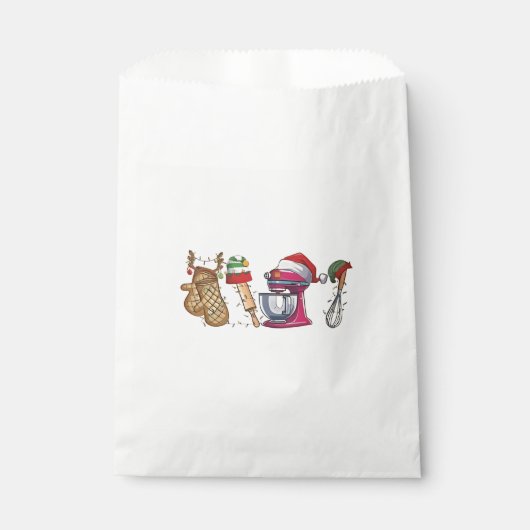 Sachets En Papier Noël 2026,  (Devant)