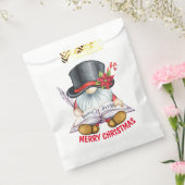 Sachets En Papier Noël avec Père Noël (Scellé)