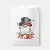 Sachets En Papier Noël avec Père Noël (Devant)