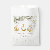 Sachets En Papier Noël Boho Merry Little Baby shower (Devant)