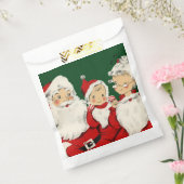 Sachets En Papier Noël de la famille père Noël (Scellé)