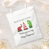 Sachets En Papier Noël de l'entreprise personnalisée (Coupé)